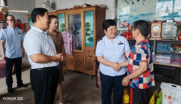 大广分公司威县收费站：党建引领传温情  节前慰问暖人心