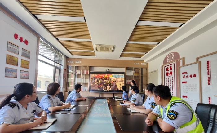 桃城收费站警示教育